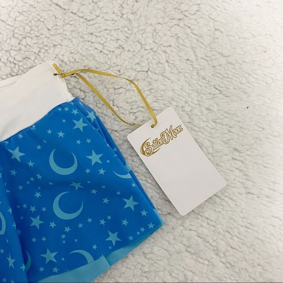 Sailor Moon Sailor Mercury Cosplay Swim Bottoms Size Medium - Picture 6 of 10